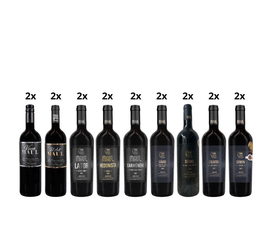 Maul Vörösbor Válogatás +Ajándékok