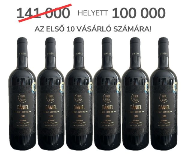 Dániel 2020 /6 palack/