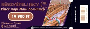 Vince napi Maul Bor Ünnep
