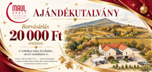 Maul ajándékutalvány – 20 000 Ft érték, mindössze 15 000 Ft-ért